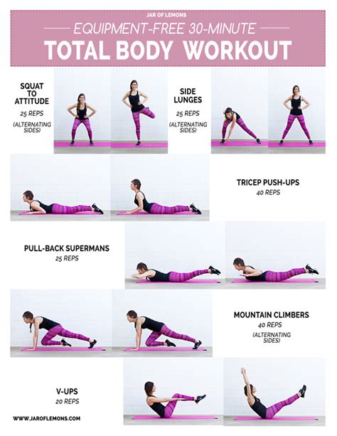 30 MIN FULL BODY WORKOUT .